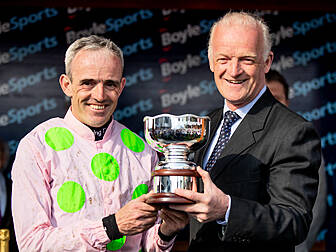 Willie Mullins and Ruby Walsh...